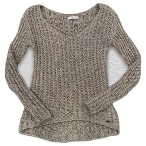 Abercrombie and Fitch Sweater Cream Size XS